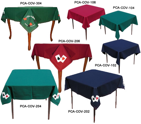 card tablecloth size